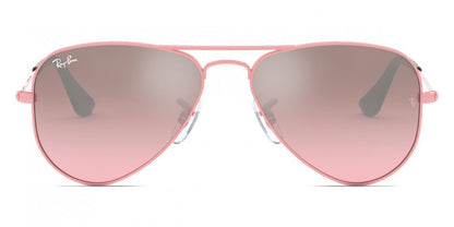 Ray Ban Junior Aviator 9506 Pink Pink Mirror Silver Gradient (9506 211/7E)