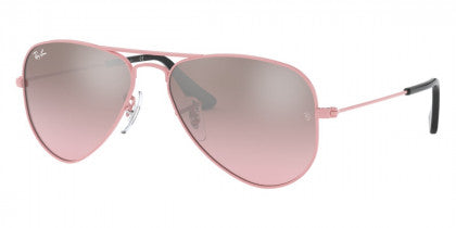 Ray Ban Junior Aviator 9506 Pink Pink Mirror Silver Gradient (9506 211/7E)