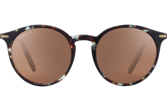 Serengeti Leonora Polarised Shiny Blue Tortoiseshell Glass Drivers (8840)