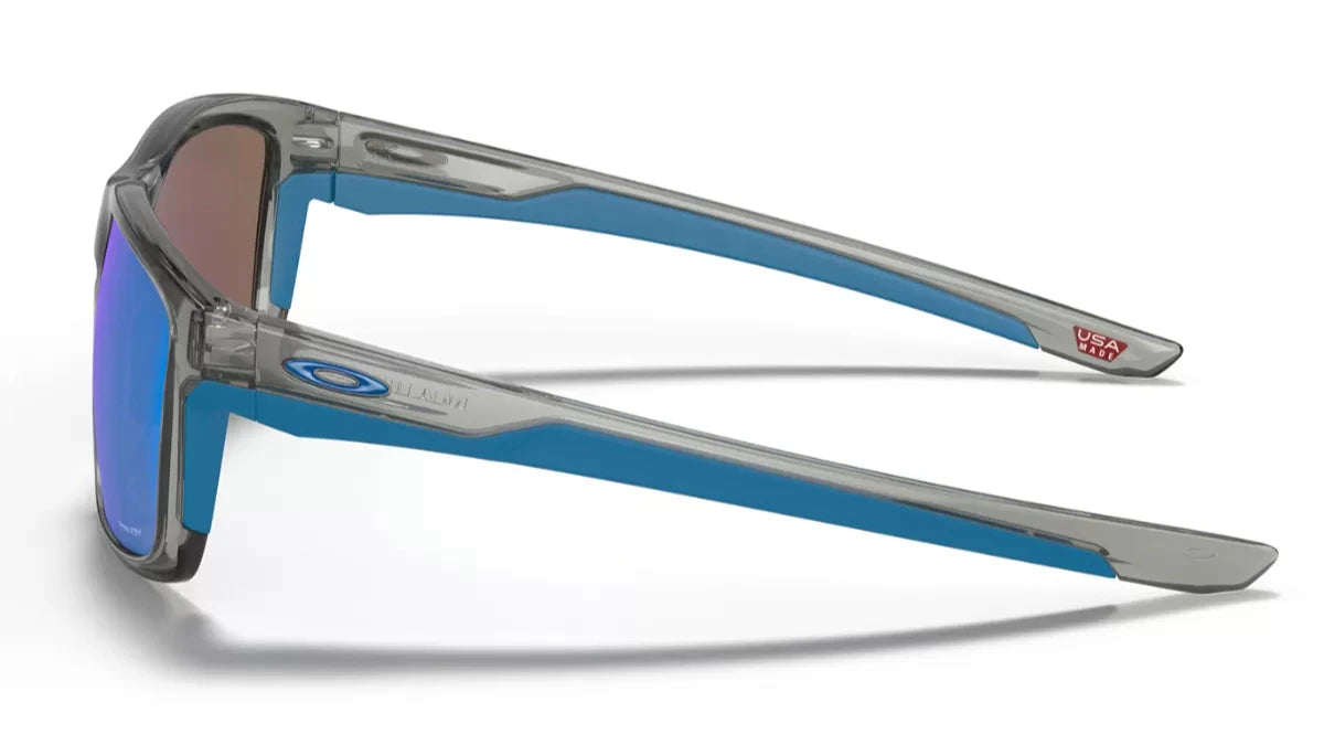 Oakley Mainlink XL Sunglasses Grey Ink Prizm Sapphire