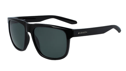 Dragon Sesh Polarised Shiny Black Grey LL (41239 001)