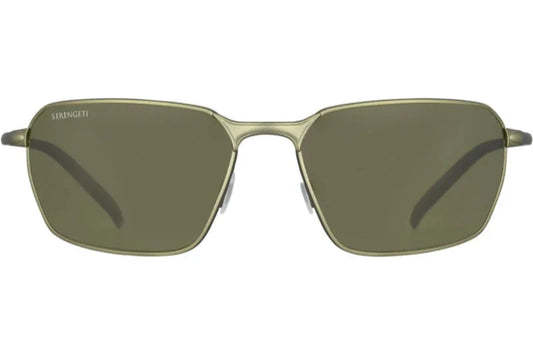 Serengeti Shelton Polarised Matte Khaki Glass 555NM (547004)