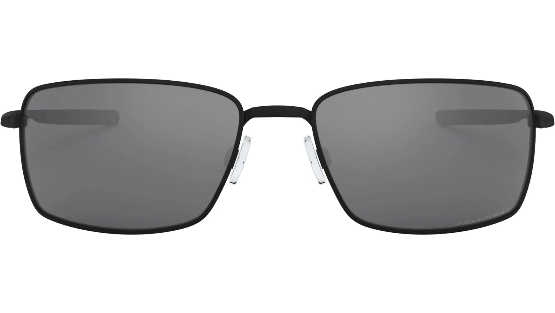 Oakley Square Wire Polarised Sunglasses Matte Black Iridium
