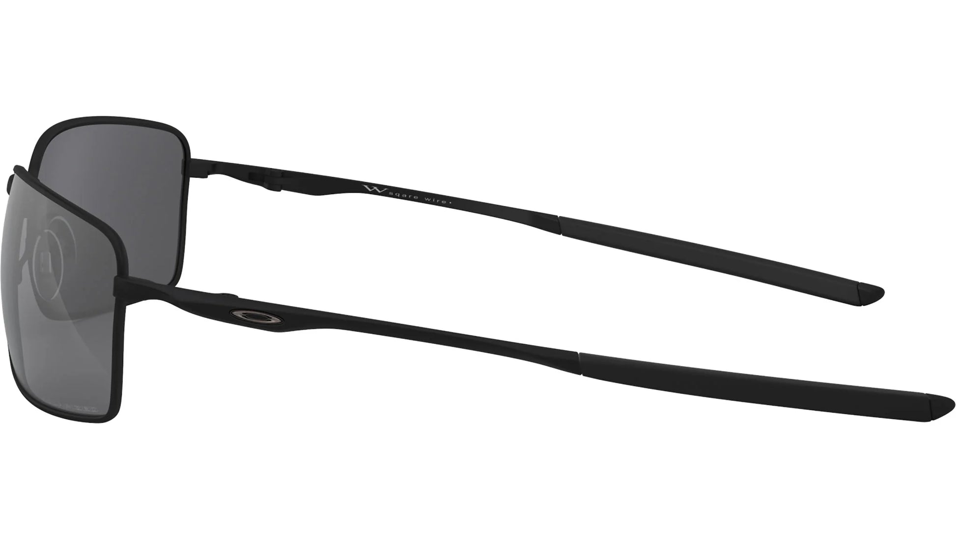 Oakley Square Wire Polarised Matte Black Black Iridium (4075-05)