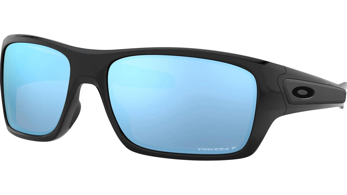 Oakley Turbine Polarised Polished Black Prizm Deep H20 (9263-14)