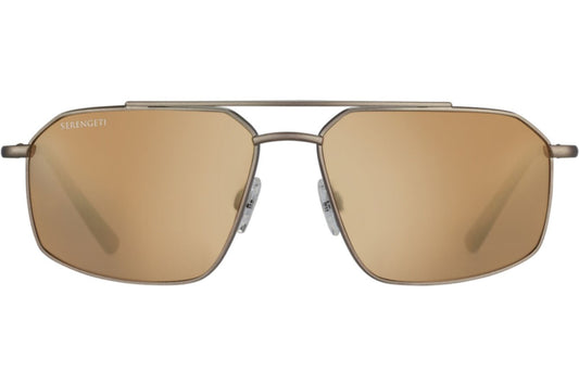 Serengeti Wayne Polarised Brushed Bronze Drivers Gold (546004)